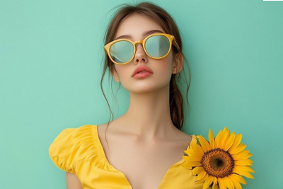 راهنمای تخصصی انتخاب فریم عینک برای پوست‌های گرم و سرد 