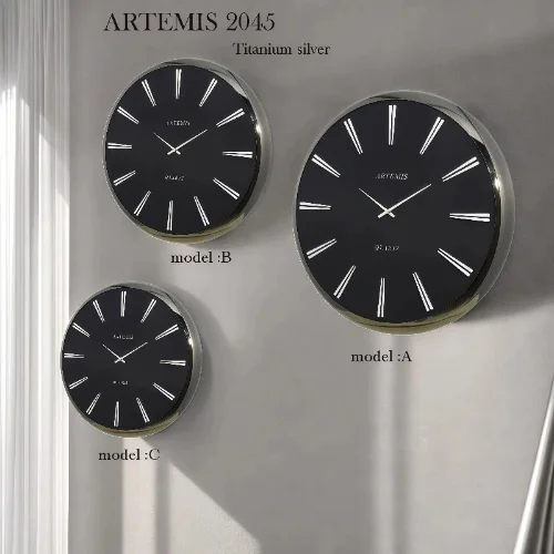 ساعت-دیواری-آرتمیس-مدل-2045-تیتان-سیلور-سایز-B-متوسط