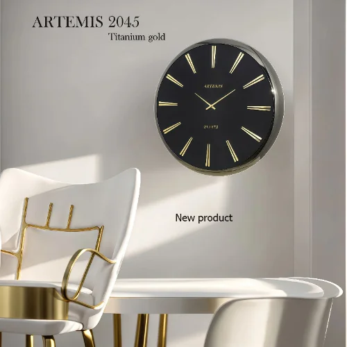 ساعت-دیواری-آرتمیس-مدل-2045-تیتان-گلد-سایز-Cکوچک