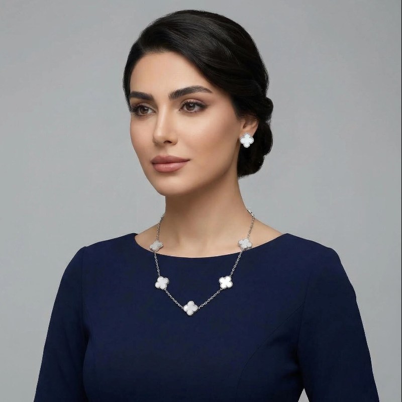 نیم-ست-استیل-زنانه-ونکلیف-رنگ-سفید