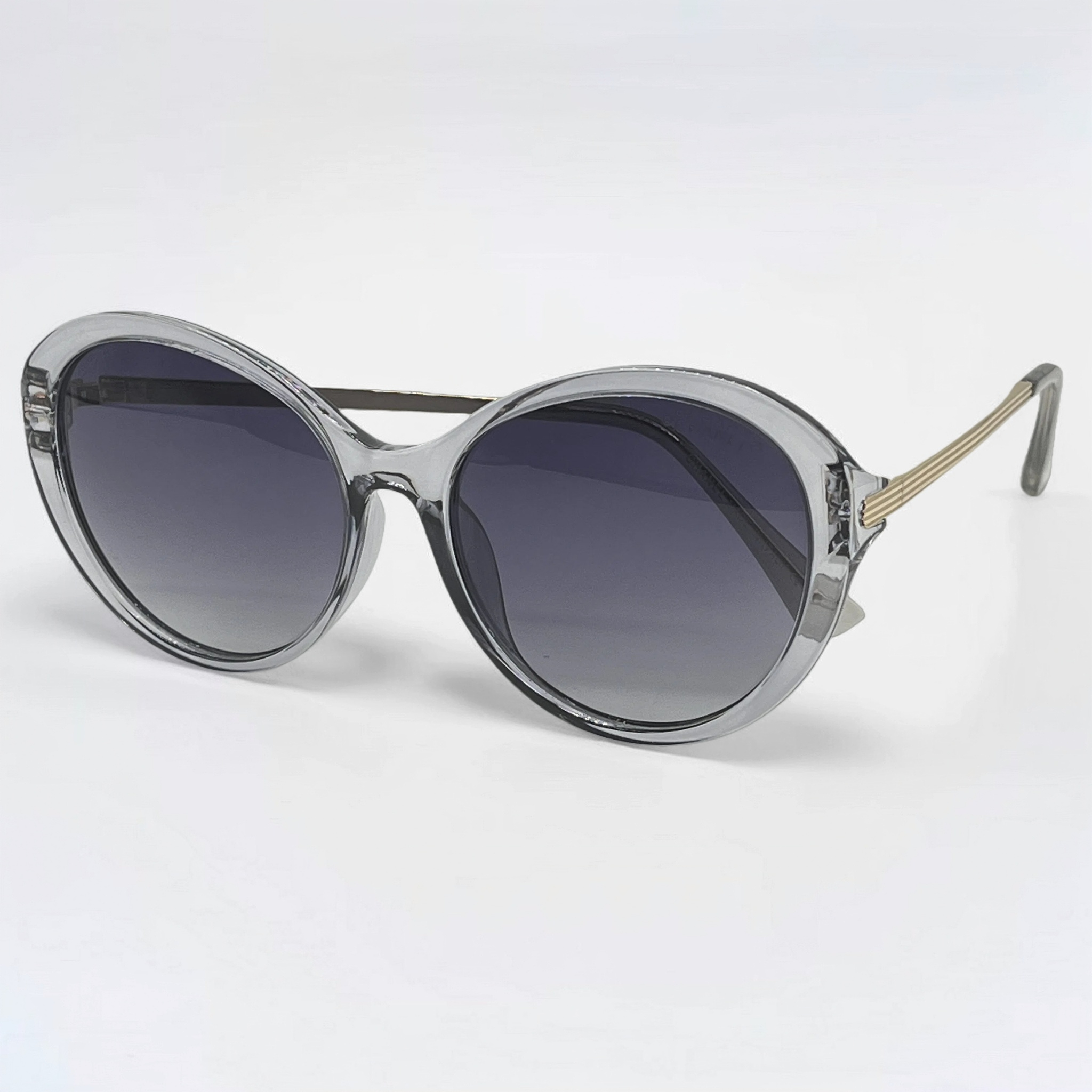 عینک آفتابی زنانه شنل دودی آبی