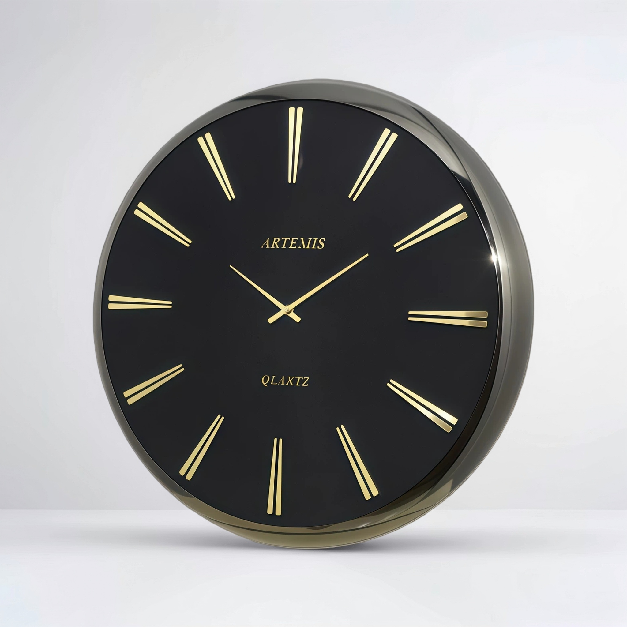 ساعت دیواری آرتمیس مدل 2045 تیتان گلد سایز A 