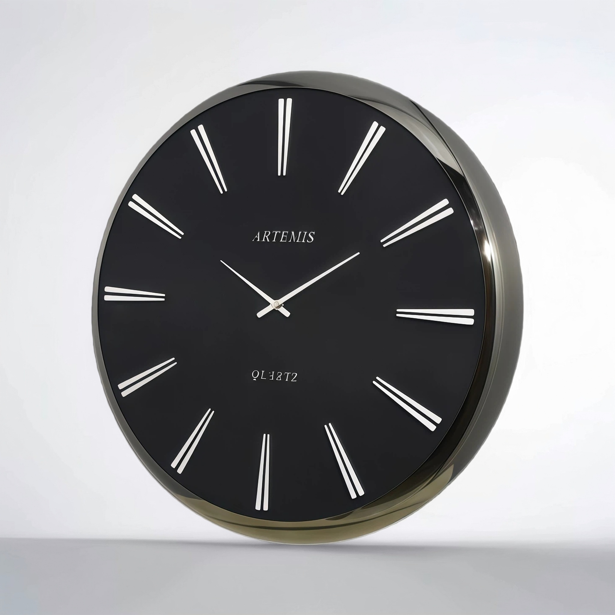 ساعت دیواری آرتمیس مدل 2045 تیتان سیلور سایز A 