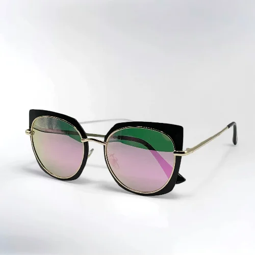 عینک آفتابی زنانه LvBao رفلکس صورتی