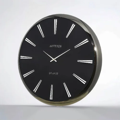 ساعت دیواری آرتمیس مدل 2045 تیتان سیلور سایز C (کوچک)