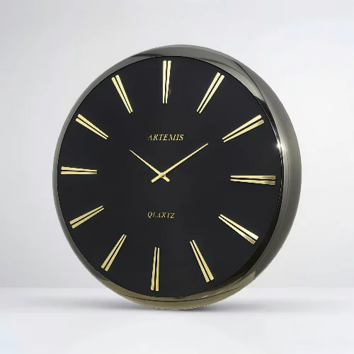 ساعت دیواری آرتمیس مدل 2045 تیتان گلد سایز A (بزرگ)