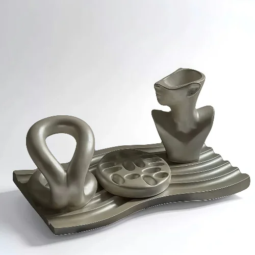 ست زیورالات نقره ای 