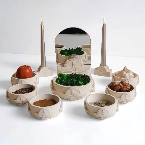 ست هفت سین اهورا مزدا سنگ مصنوعی 