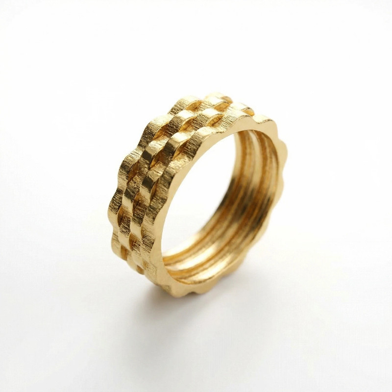 انگشتر استیل زنانه کارتیر طلایی