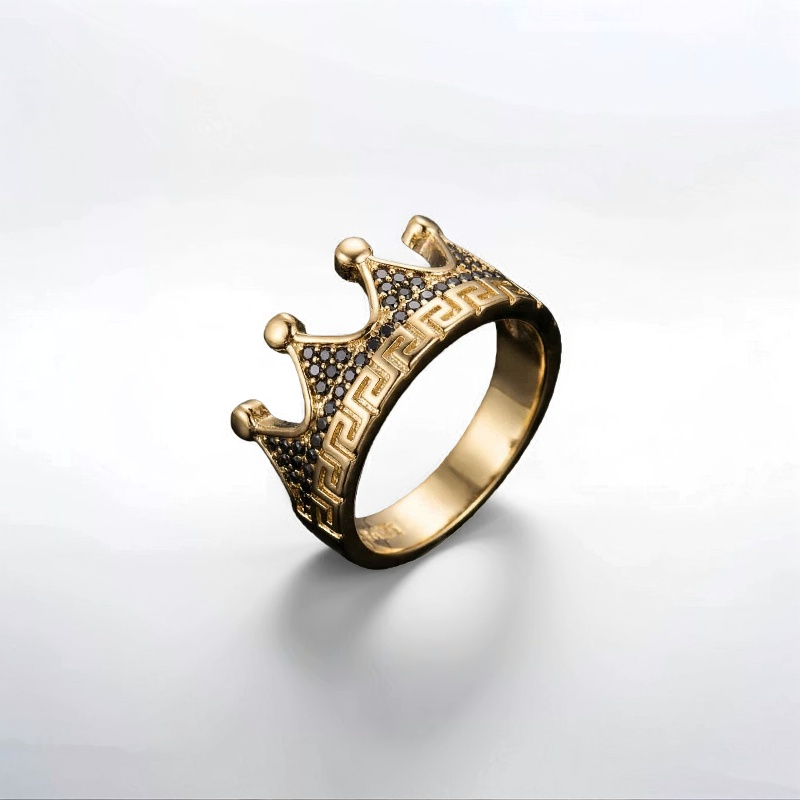 انگشتر طلاروس زنانه تاج