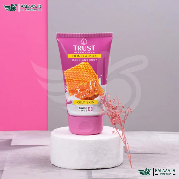 کرم دست و بدن پروتئین شیر و عسل