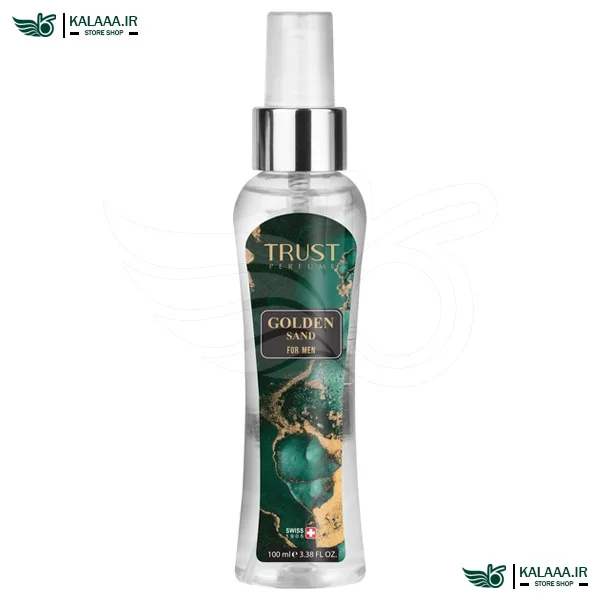 بادی میست مردانه تراست مدل Golden Sand با حجم 100 میل (اورجینال)
