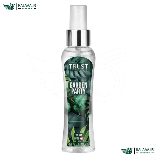 بادی میست مردانه تراست مدل Garden Party با حجم 100 میل (اورجینال)